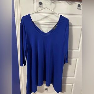 Artisan by Robin Barre blue reversible top